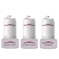 Докоснете Basecoat Plus Clearcoat Plus Primer Spray Paint Kit, съвместим с Ipanema Sand Metallic Discovery Land Rover