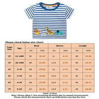 Paille Baby Striped Casual Tees Loos