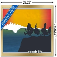 Pokémon - Плакат за стена в стил плаж, 14.725 22.375
