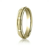 Комфорт приспособен дизайн сватбена лента пръстен