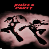 Trends International Knife Party - Battle Sirens Wall Poster 22.375 34 Premium Unframed Version