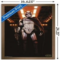Star Wars: The Force Awakens - Плакат за хромиране на стена, 14.725 22.375