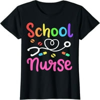 Тениска на училищната медицинска сестра
