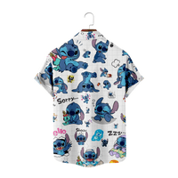 Loli & Stitch Уникално висококачествено риза Издръжливо изкуство за мъже, възрастни-5xl,#05