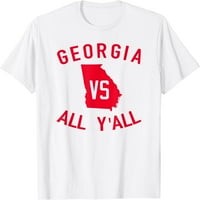 Джорджия срещу всички смешни тениска на Джорджия