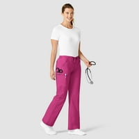 Намигване Уондърфъл Грейс-Женски пристъп крак скраб скраб панталон, горещо розово, Дребничка