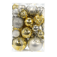 Коледна топка орнаменти разбиващи коледни орнаменти комплект декорации за топки за коледно дърво