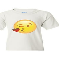 - Тениски на големите момичета и върхове на резервоара - Emoji Winky Face