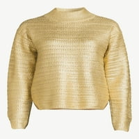 Лъжичка Дамски метален пуловер Поло