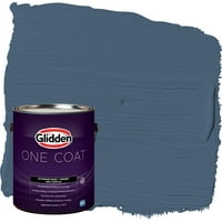 Глиден едно покритие външна боя и грунд, синьо Фиорд синьо, галон, Сатен