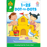 Училищна зона 1-Работна книга от точки до точки