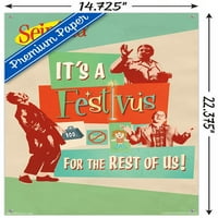 Seinfeld - Стенски плакат Festivus с pushpins, 14.725 22.375