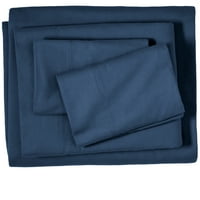 Голо Начало памук фланел дълбок джоб 4-парче лист комплект с бонус калъфки за възглавници