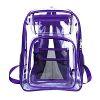 Домашна ясна раница прозрачна чанта за пътуване, уникален дизайн, студентска чанта за книги, за училище,спорт, работа, сигурност за пътуване, колеж