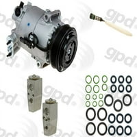 Global A C Compressor Kit пасва на SELECT: 2012- Chevrolet Cruze