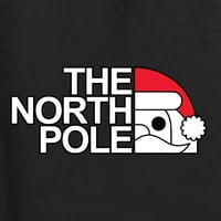 Лого на Wild Bobby Parody Santa Claus The North Pole Christmas Women Graphic Tee, Black, X-Large