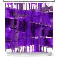 Душ завеси 70 73 от Dianoche Designs от Julia Di Sano - Балансиращ акт Purple