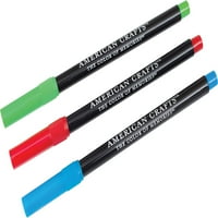American Crafts Brush Markers 24 PKG-Rainbow Mist