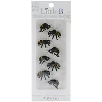 Little B Mini Stickers-Bumblebees, PK 3, Little B