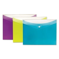 Tops Business Forms Poly Snap Envelope, Snap Closure, 8.5 11