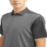 Бен Хоган мъжки изпълнение къс ръкав цвят блок голф поло риза, до 5хл