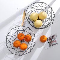 Желязо плод тава кухня съхранение на кошница за маса за бонбони за домашен декор организатор