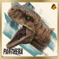 Jurassic World: Dominion - Panthera Wall Poster, 22.375 34 Framed
