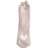 Чорапи дами есен и зима сгъстени сънни чорапи корали кадифе топло и сладко