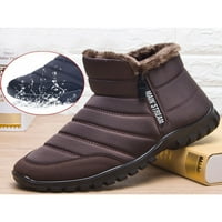 Зимни снежни ботуши водоустойчиви обувки за мъже, боти до глезена