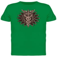 Осмоъгълна звезда медицински символ тениска Мъже-изображение от Шатерсток, Мъжки среда