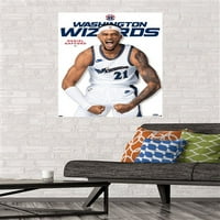 Вашингтон Уизардс - Даниел Гафорд Игрална Серия Плакат За Стена, 22.375 34