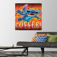 Disney Lilo и Stitch - Плакат за стена за кафе с бутални щифтове, 22.375 34