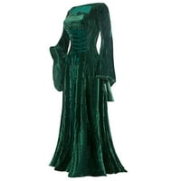 Формални рокли Fvwitlyh за жени класическа чаена рокля с къс ръкав за люлеене парти с джобове