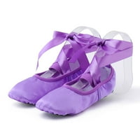 Детски танцови обувки каишка балетни обувки пръсти на закрито йога тренировъчни обувки шумни обувки за деца