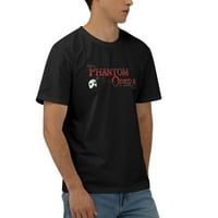 Мъжки фантом на операта лого официален винтидж тениски за памук