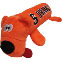 Домашни любимци първи колеж Сиракуза оранжев куче играчка-лицензирани тръба играчки на разположение в 40 + Колеж отбори писклив & Плюш
