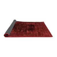Ahgly Company Indoor Rectangle Persian Red Bohemian Area Rugs, 8 '12'